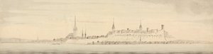 View of Revel, Capital of Estonia by Nicholas Pocock
