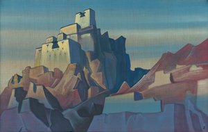 Castle in Ladakh by Nicholas Roerich