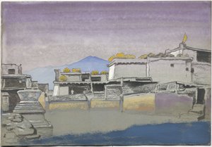 Kardang (study) by Nicholas Roerich