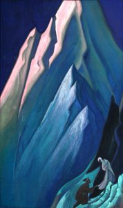 She Who Leads by Nicholas Roerich