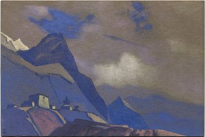 Tibet, Near the Brahmaputra, 1936 by Nicholas Roerich