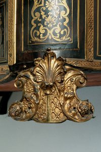 Detail of a Louis XIV Commode (detail)