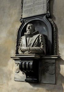 Memorial to Hugo Barker, 1632