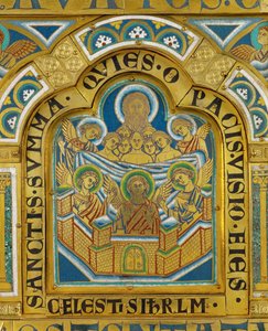 Celestial Jerusalem, from the Verdun Altar by Nicholas of Verdun