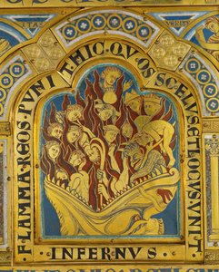 The Damned in Hell, from the Verdun Altar by Nicholas of Verdun