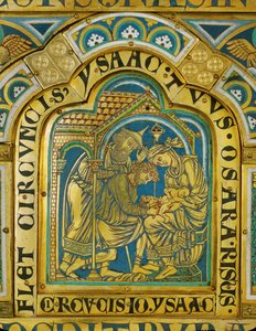The circumcision of Isaac by Nicholas of Verdun