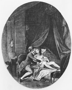 Valmont and Emilie, illustration from 