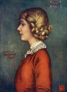 Norway: A Fair Maiden of North Bergen by Nico Jungman