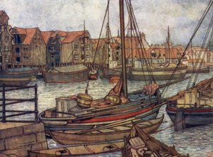 Norway: Bergen Boats and Warehouses