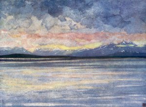 Norway: Mountains and Fjord facing Molde