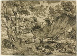 Saint Jerome in the Wilderness