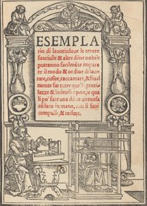 Esemplario di lavori, August 1529 by Nicolò Zoppino