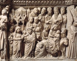 Presentation of the Temple and Flight into Egypt (Detail)