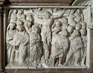 The Crucifixion Chair by Nicola Pisano