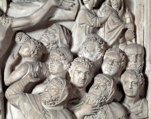 The Crucifixion (Detail) by Nicola Pisano