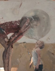 Bubble III (Child with Mother), 2020 by Nicola Pucci