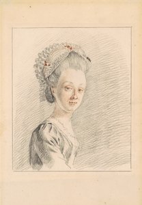 A Lady Wearing a Dormeuse Cap