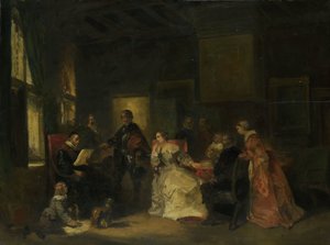 Historical Scene with William the Silent? by Nicolaas Pieneman
