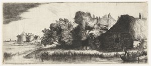 Landscape with a Farm by Nicolaes Anthoni Flinck (attributed to)