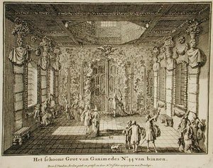 The Grotto of Ganimedes by Nicolaes Jansz  Visscher