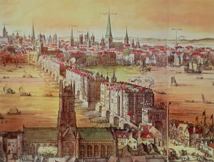 Old London Bridge (detail)