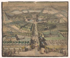 View of the Park of Enghien by Nicolaes Visscher (I)