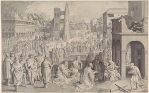 Adoration of the Magi by Nicolaes de Bruyn