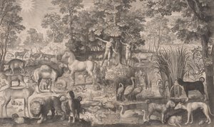 Adam and Eve in Paradise