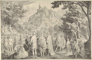 The Sermon on the Mount by Nicolaes de Bruyn