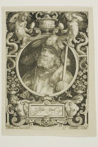 Joshua, plate four from The Nine Worthies