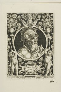 King Arthur, plate eight from The Nine Worthies