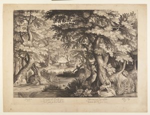 St John the Baptist in the Wilderness by Nicolaes de Bruyn