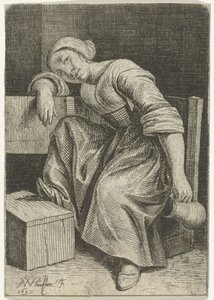 Young Woman with Jug in Hand by Nicolaes van Haeften