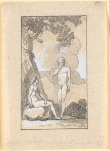 Adam Eats from the Tree by Nicolai Abildgaard