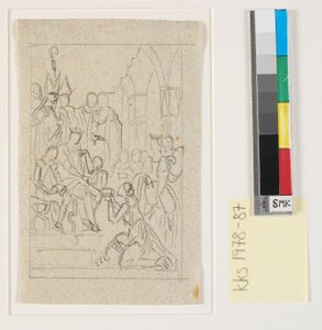 Christian I Elevates Holstein to Duchy 1460 by Nicolai Abildgaard