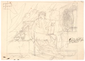 The Catholic or the Protestant Religion. A Seated Female Figure