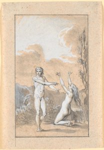 The Newly Created Eve by Nicolai Abildgaard
