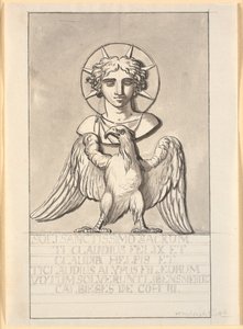 Image of the Sun God over an Eagle by Nicolai Abildgaard