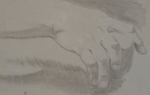 Study of a Hand by Nicolai Abildgaard