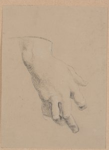 Study of a Hand by Nicolai Abildgaard