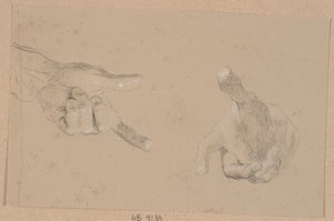 Two Studies of a Hand
