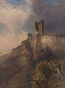 Der Drachenfels, 1923 by Nicolai Astudin