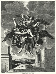 The Ascension of St Paul by Nicolas (after) Poussin