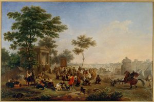 Mass in the Country Around Rome