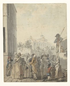 Puppet Show on a Square