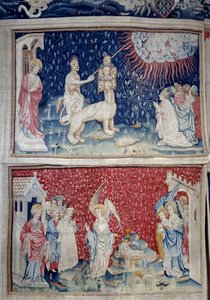 Hanging of Revelation: The Beast of the Earth Causes Fire to Fall from Heaven