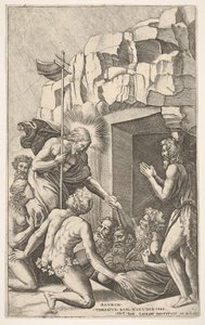 Christ in Limbo, after Raphael, 1541