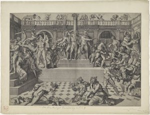 Massacre of the Innocents by Nicolas Beatrizet