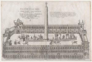 Speculum Romanae Magnificentiae: Circus Flaminius, 1553