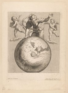 Astronomical representation of dawn with two putti